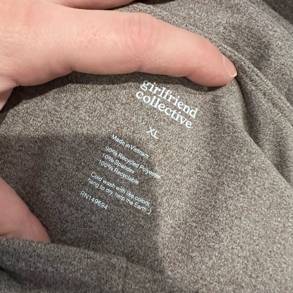 Girlfriend Collective Cocoon Heather Float Ultralight Legging - Picture 7 of 8